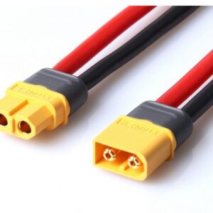 AMASS 12AWG 10CM Pigtail Cable Male/Female