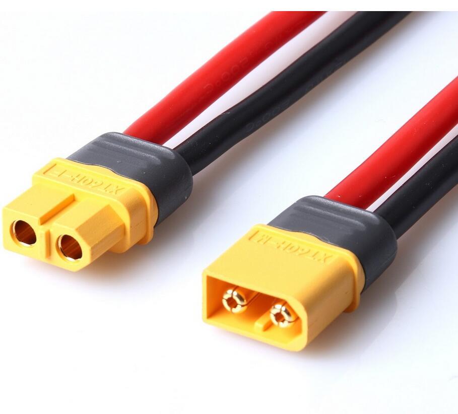 AMASS 12AWG 10CM Pigtail Cable Male/Female
