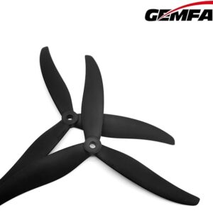 Gemfan 7037 Reinforced Glass Fiber Nylon Propellers 7 Inch 3 Blades Props