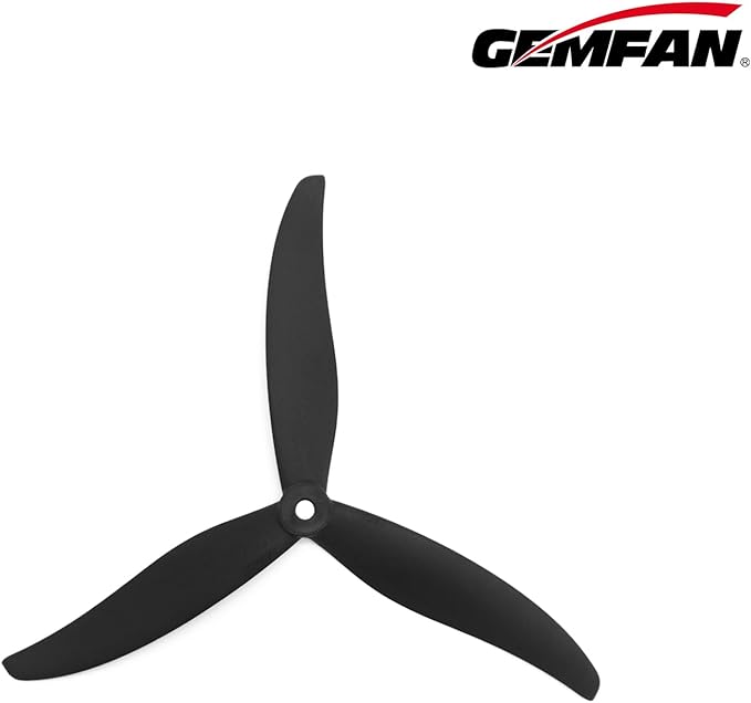 Gemfan 7037 Reinforced Glass Fiber Nylon Propellers 7 Inch 3 Blades Props