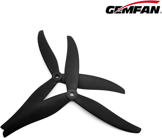 Gemfan 7037 Reinforced Glass Fiber Nylon Propellers 7 Inch 3 Blades Props