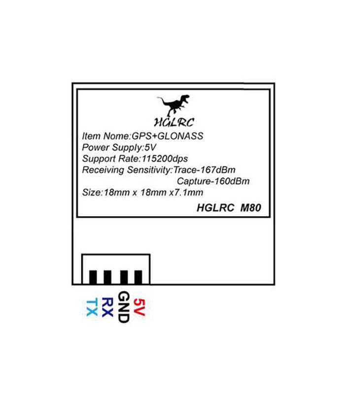 HGLRC M80 GPS for FPV Racing Drone