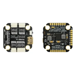 RUSHFPV RUSH BLADE F722 MINI STACK + MINI 60A RACING 3-6S BLHELI_32 4-IN-1 ESC FOR DJI DIGITAL FPV SYSTEM