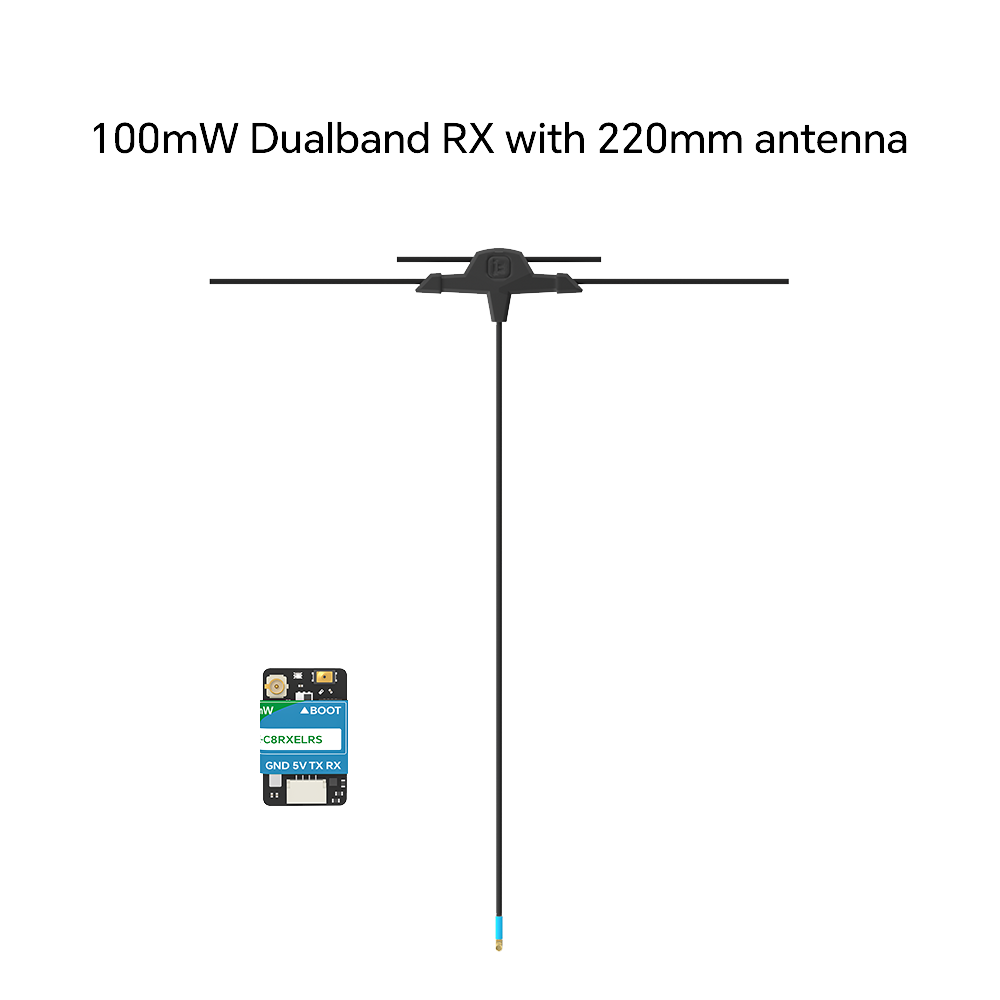 iFlight ExpressLRS ELRS 100mW Dualband Receiver
